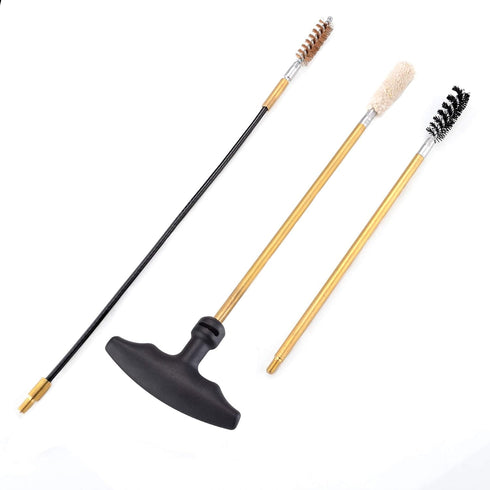 Raiseek .357 Caliber Handgun Cleaning Kit | 9mm Pistol Cleaning Kit with Bore Brush and Jag