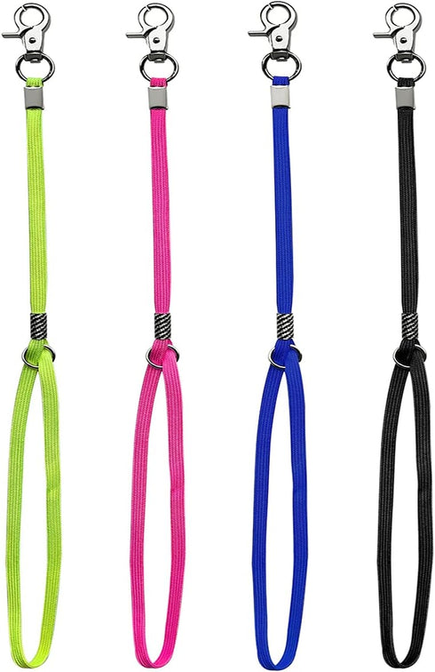 Pet Dog Grooming Loop Bathing Tether Straps - Heavy Duty Nylon Restraint Noose for Pet Bathing, 4 Pack 22 Inches