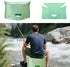 XnxnzhHo Folding Camping Stool Portable Hiking Travel Chairs, Multi Functional Plastics Stool, for Airplane Foot Leg