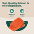 5oz Jinx Tenders Salmon Jerky Dog Treats, All-Natural Ingredients, Soft and Chewy, Low-Calorie, Slow-Smoked Salmon