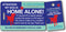 My Dog is Home Alone Pet Alert Emergency ICE ID Plastic Wallet Card and Keytag with Emergency Contact Card (Qty. 1)