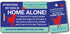 My Dog is Home Alone Pet Alert Emergency ICE ID Plastic Wallet Card and Keytag with Emergency Contact Card (Qty. 1)