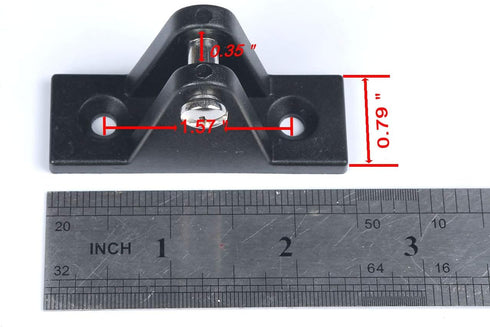 MX Bimini Top Fitting Hardware Boat Jaw Slide,Cap Eye End,Deck Hinge Bimini Top Hardware