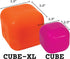 Ruff Dawg Indestructible Dawg-Cube Dog Toy, Crazy Bouncing Fetch Toy, Made in The USA, 2.5 inches