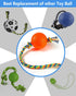 Dog Rope Toys with Squeaky Ball | Tug of War Dog Toy Ball on Rope for Small Medium Dogs to Keep Them Busy