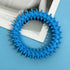 2Pcs Pet Chew Ring Toy, Soft Dental Rubber Spike Ring Chew Toy for Cat and Dogs (9cm)
