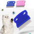 qiangXINGYai 3Pcs Grooming Kit with Handle: Flea Remover Combs for Long Hair Dogs and Cats (Random Color)