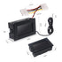 Digital Thermometer Temperature Meter Gauge Waterproof Sensor Probe Aquarium Car PC Case Incubator Temp Meter 4 Pin