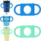 NiHome 2PCS Silicone Dual-Handle Tumbler Grip Compatible with 14oz Stanley Tumblers, Accessories