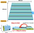 PUPOPIK 80x60in Picnic Beach Blanket, Picnic Mat Waterproof Foldable, Family Mat, Portable Large Picnic Blankets