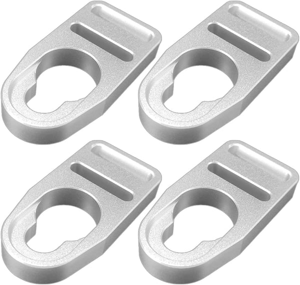 Upgraded Aluminum Kayak Seat Latches, Compatible with Replacement Kit (4 Pack)