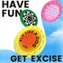 HOWGO Flyer Dog Toy, Lightweight Durable Flying Disc, Best for Flight, 9.84'' (Pink)