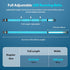 LED Running Belt, Reflective Light Up Waistband for Night Activities, Glowing LED Waist Light for Running