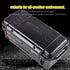 Tbest Eboxer Protective Waterproof Case, Outdoor Shockproof Airtight Survival Box for Fishing, Hiking, Black