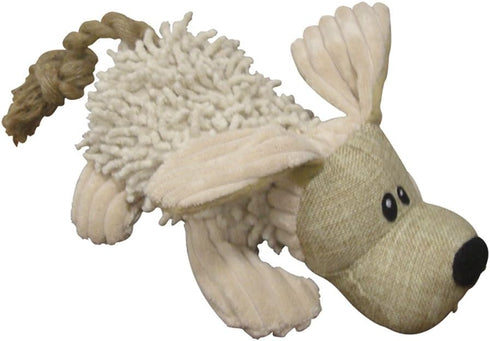 Pet Lou Naturally Twisted Dog Chew Toy, 6-Inch Dog Toy