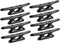 MIZUGIWA Nylon Boat Cleats Dock Cleats Black,4 Inch 5 Inch 6 Inch
