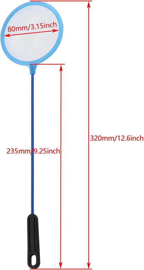 Aquarium Fish Net 3PCS Plastic Artemia Sieves Super Dense Mesh Aquarium Fish Tank Tool for Artemia Eggs New Born Fish by DGZZI