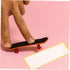 10pcs Finger Skateboard Tapes Nonslip Foams Grip Tapes White Tape for Fingerboards