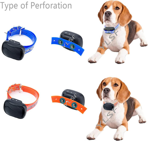 Dog Collar Strap for Electronic Training Shock Collar Receivers - Adjustable Durable Waterproof 3/4 Inch Replacement