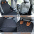 2PCS Paw Jamboree Dog Car Front Seat Covers Scratch-Proof Pet Car Seat Cover Non-Slip Car Seat Protector for Dogs