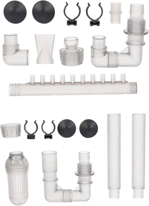 Plumbing Fittings Set, Aquarium Outlet Replacement Tank Filter for Water Inflow Accessories
