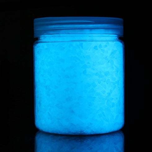 Glow in The Dark Gravel for Fish Tank Aquarium, Decorative Gravel Rocks, Aquarium Stones for Home and Fairy Garden