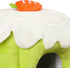 Generic 35x33cm, Chinchilla Pet Cotton Bed, Cake Shape Warm, Hamster House, House, Soft Hangable Nest, for Small Animal