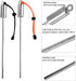 Alomejor Lobster Stick, Stainless Steel Underwater Pointer, Spearfishing Tool, Marine Safety Rod for Divers