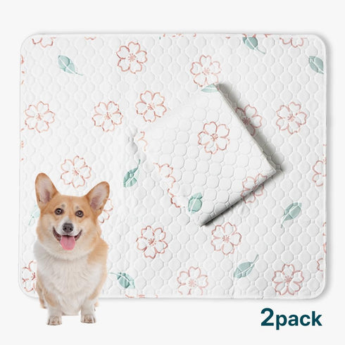 (2 Pack), 31"x36" Extra Large Washable Dog Pee Pads Reusable Waterproof Pad for Large Dogs, Super Absorbent, Non-Slip