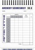 Perfect Strike Archery Targets, Classic OPS No. 001, Paper Targets for Practice in The Backyard or at The Range (12" x