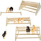 3 Pack Chick Perch Chick Toys Chick Wooden Roosting Bar Chick Jungle