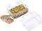 Reptile Feeder Chameleon Bowl, 2 Pcs Anti-Escape Food Dish with Suction Cup for Iguana Lizard Feeding