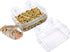 Reptile Feeder Chameleon Bowl, 2 Pcs Anti-Escape Food Dish with Suction Cup for Iguana Lizard Feeding