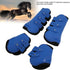 Horse Sport Boots Set of 4, PU Shell Front and Hind Tendon Fetlock Brace Guard Boots for Riding