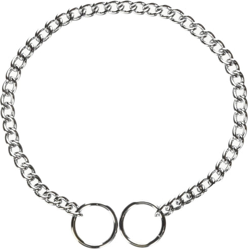 Hamilton Dog Collar, Fine Choke Chain, 14-Inch