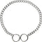 Hamilton Dog Collar, Fine Choke Chain, 14-Inch
