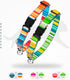 BRONZEDOG Breakaway Nylon Cat Collar with Bell, 2 PCS Aztec Tribal Pattern Safety Collars for Cats