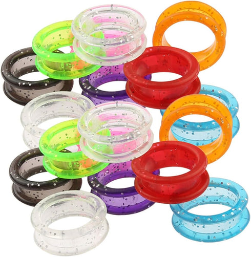 20pcs Scissors Ring Grooming Scissors for Dogs, Dog Shears with Thumb Inserts, Grip Ring Insert for Pet Grooming.