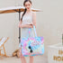 CAMTOP Foldable Waterproof Beach Tote Bag for Women and Girls with Zipper