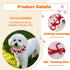 YangQian Small Dog Cat Bib Collar Pet Scarf Bib Small Dog Wedding Christmas Holiday Bandana Cats Birthday Party Outfit