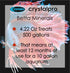 Betta Minerals 4.22 Oz Concentrated Additive for Betta Fish Tank Care - Improves Health, Reduces Stress