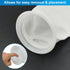 2Pcs 4 Inch Ring Filter Socks, 200 Micron Aquarium Felt Socks for Freshwater and Saltwater Fish Tanks