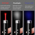 6PCS Set Interactive Red Laser Pointer Cat Toy with White LED