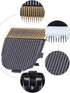 1/2pcs Dog Hair Clipper Blade, Professional Pet Clippers Replacement Blades for Baorun P2/P3 (BrownX2)