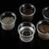SLSON 100 Pack Gecko Food and Water Cups, Reptile Worm Bowl Mealworm Feeder for Lizard, Leopard Gecko, Crested Gecko (1