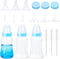 ASEVAT 4 oz 3PackPet Feeding Bottle, Anti-Choking Puppy Feeder Design,with 3pcs Replaceable and