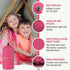 Kids Sleeping Pad for Camping and Sleepovers with Pillow, Inflatable Camping Mattress for Backpacking & Travel