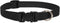 LupinePet Basics Adjustable Collar, 3/4" Black, 9-14" for Small Dogs