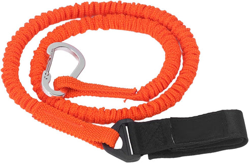 SUNGOOYUE Kayak Paddle Leash, Stretchable Kayak Paddle Lanyard with Polyester Nylon Straps for Fishing, Boating