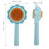 Pet Slicker Brush for Dogs, Cats, Rabbits, Self Cleaning Massage Grooming Brush for Shedding